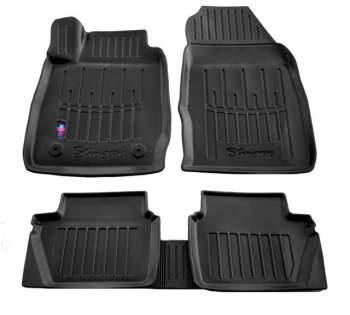 3D килимки Ford Fiesta 2008-2017 з бортиками 30 мм (Stingray)