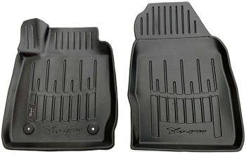 3D коврики Ford Fiesta 2008-2017 с бортиками 30 мм Stingray. Фото 2