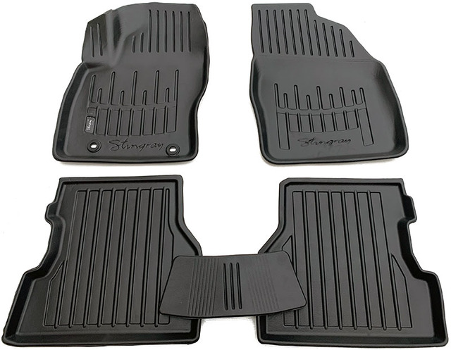 3D килимки FORD Focus II (C307) (2004-2011) з бортиками 30 мм (Stingray)