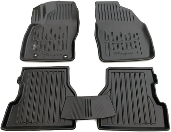 3D килимки FORD Focus II (C307) (2004-2011) з бортиками 30 мм (Stingray)
