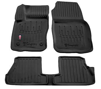 3D килимки FORD Focus III (C346) (USA) (2011-2018) з бортиками 30 мм (Stingray)