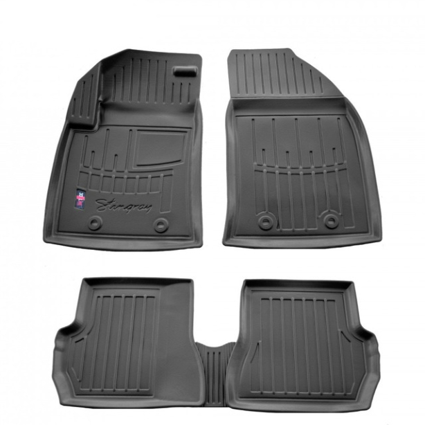 3D коврики Ford Fusion 200-2012 с бортиками 30 мм Stingray