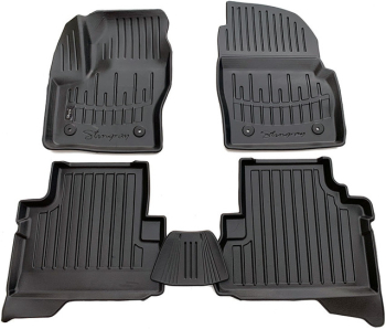 3D коврики FORD Kuga II 2013-2020 с бортиками 30 мм Stingray