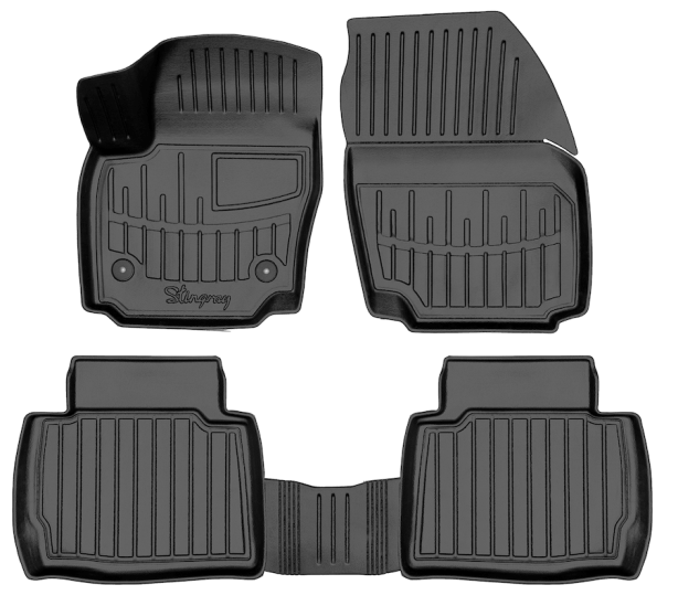 3D килимки для Ford Mondeo IV (2007-2014)  з бортиками 30 мм (Stingray). Фото 2