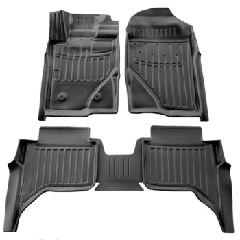 3D коврики Ford Ranger P703 2022-... с бортиками 30 мм Stingray