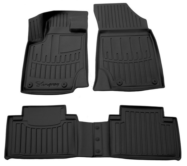 3D коврики Geely Atlas Pro 2021-... с бортиками 30 мм Stingray