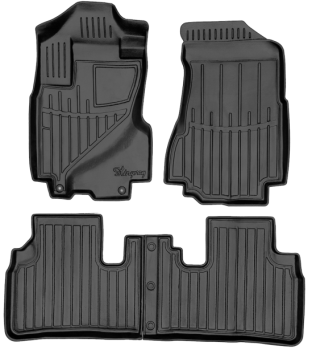 3D килимки для Honda CR-V II (2002-2006) з бортиками 30 мм (Stingray)