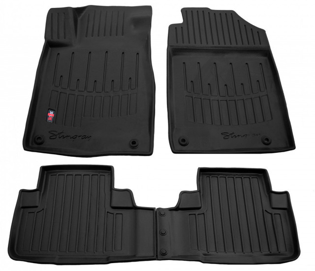 3D коврики HONDA CR-V IV 2012-2016 с бортиками 30 мм Stingray