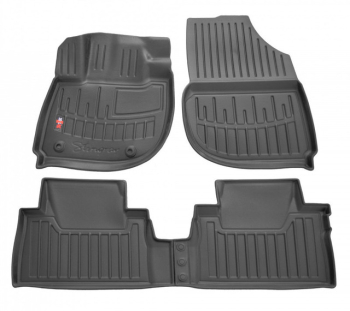 3D коврики Honda E:NS1 2022-... с бортиками 30 мм Stingray