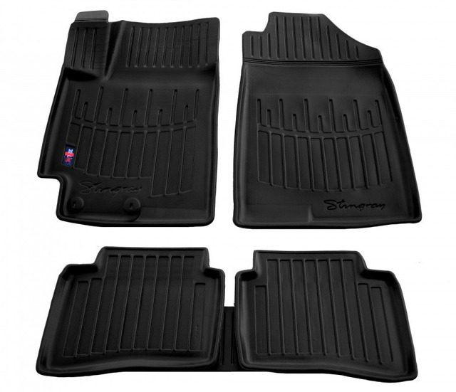 3D коврики HYUNDAI Accent 2017-... с бортиками 30 мм Stingray