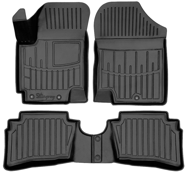 3D коврики Hyundai i20 2008-2014 с бортиками 30 мм Stingray