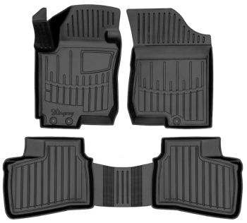 3D килимки для Hyundai i30 (FD) (2007-2012) з бортиками 30 мм (Stingray)