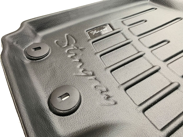 3D коврики HYUNDAI iX35 2010-2015 с бортиками 30 мм Stingray. Фото 4