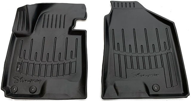 3D коврики HYUNDAI iX35 2010-2015 с бортиками 30 мм Stingray. Фото 2