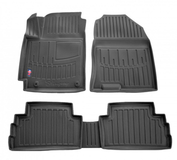 3D коврики Hyundai Kona 2018- ДВС с бортиками 30 мм Stingray