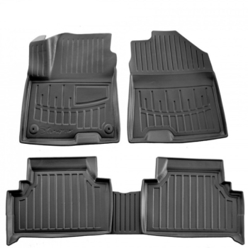 3D коврики Hyundai Kona Electric (2018-...) с бортиками 30 мм (Stingray)