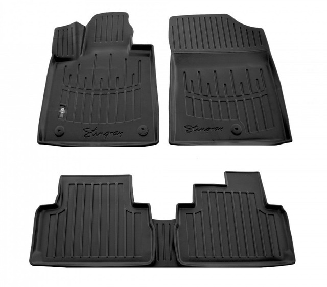 3D коврики HYUNDAI Santa Fe 2020-... с бортиками 30 мм Stingray