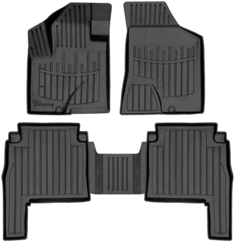 3D килимки для HYUNDAI Santa Fe II (CM) (2006-2010)  з бортиками 30 мм (Stingray)
