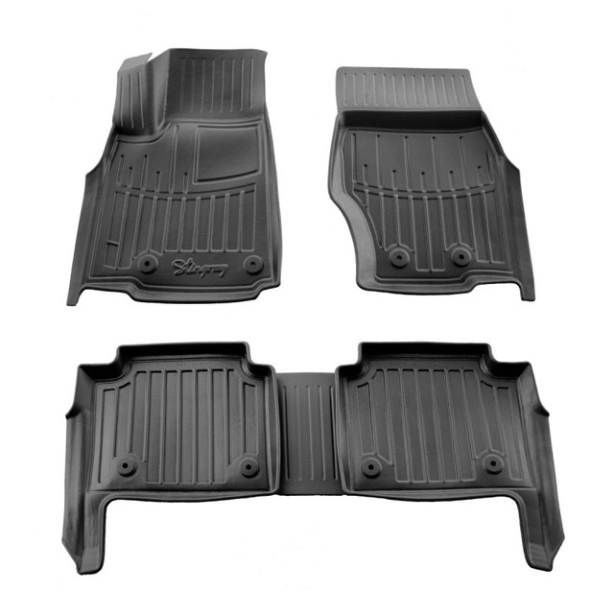 3D коврики Jeep Grand Cherokee WL 2021-.... 5 мест с бортиками 30 мм Stingray