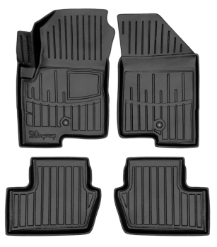 3D килимки для Jeep Patriot (2007-2016) з бортиками 30 мм (Stingray). Фото 2