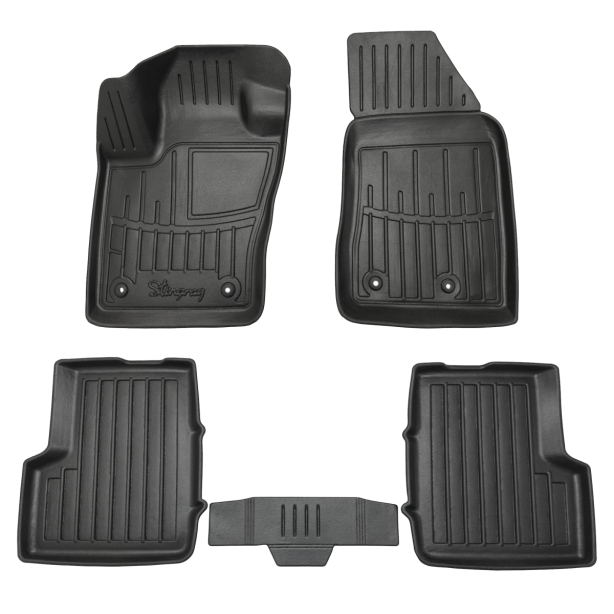 3D коврики JEEP Renegade 2014-... с бортиками 30 мм Stingray. Фото 2