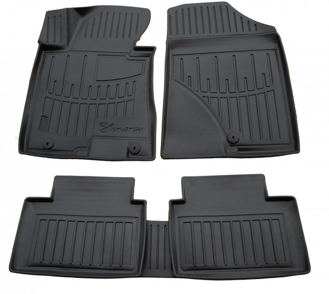 3D коврики Kia Ceed II 2012-2018 с бортиками 30 мм Stingray