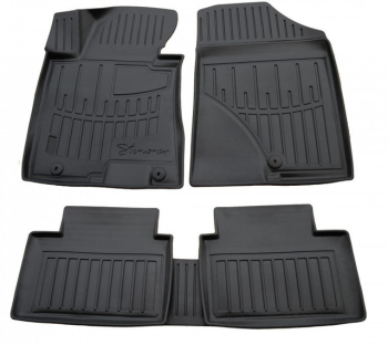 3D коврики Kia Ceed II 2012-2018 с бортиками 30 мм Stingray