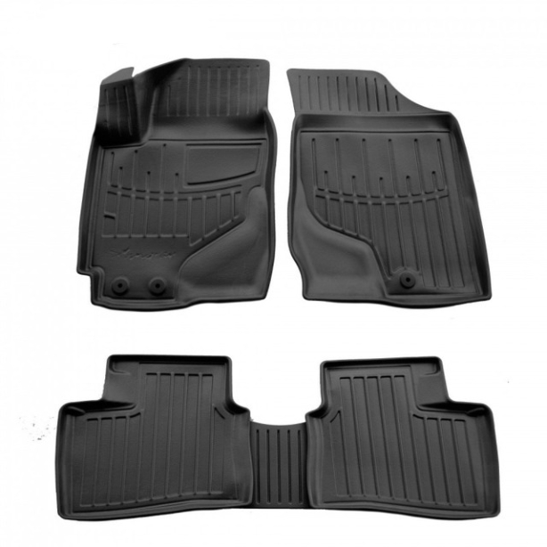 3D коврики Kia Cerato II 2008-2012 с бортиками 30 мм Stingray