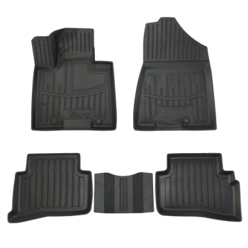 3D коврики KIA Sportage QL 2015-... с бортиками 30 мм Stingray. Фото 2