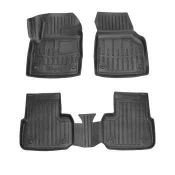 3D коврики Land Rover Discovery Sport (L550) 2014-2019 с бортиками 30 мм Stingray