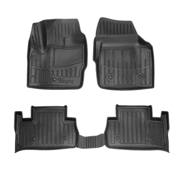 3D коврики Land Rover Freelander II L359 2006-2014 с бортиками 30 мм Stingray