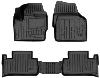 3D килимки для Land Rover Freelander II (L359) (2006-2014) з бортиками 30 мм (Stingray)