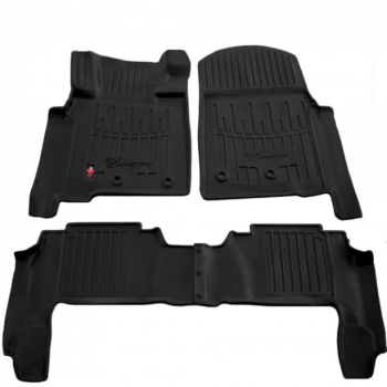 3D коврики LEXUS LX (URJ200) (2008-...) з бортиками 30 мм (Stingray)