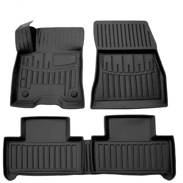 3D коврики Mercedes Benz EQB X243 2021-... с бортиками 30 мм Stingray