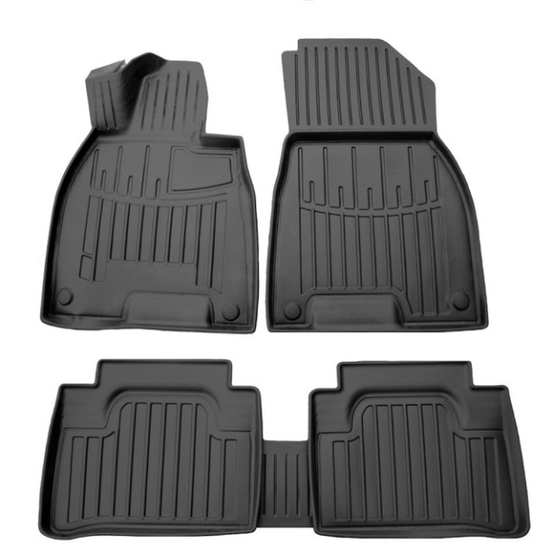 3D коврики Mercedes Benz EQE V295 2022 и далее с бортиками 30 мм Stingray