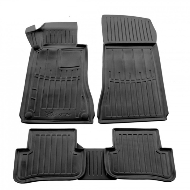 3D коврики Mercedes Benz W202 C 1993-2001 с бортиками 30 мм Stingray