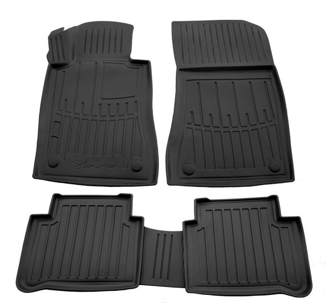 3D коврики Mercedes Benz W211 E 2002-2009 2WD с бортиками 30 мм Stingray