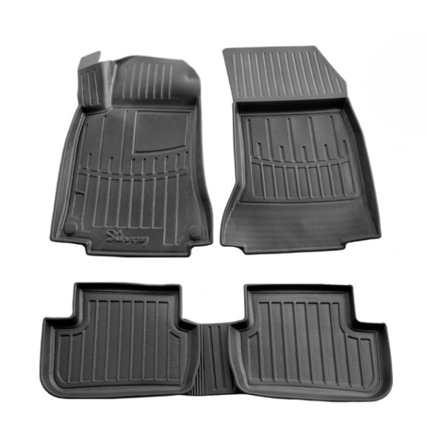 3D коврики Mercedes Benz W246 B 2011-2018 с бортиками 30 мм Stingray