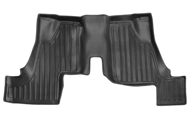 3D килимки Mercedes GL (X166) 12-/GLS 14- 3 ряд з бортиками 30 мм (Stingray)