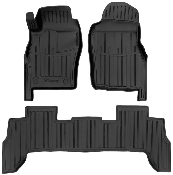 3D килимки для Nissan Patrol (Y61) (1997-2013) (5 doors) з бортиками 30 мм (Stingray)