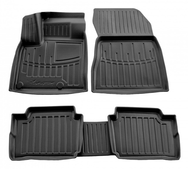 3D коврики Nissan Qashqai 2022-... e-power с бортиками 30 мм Stingray
