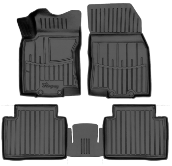 3D килимки для NISSAN Rogue (T32) (2013-...)  з бортиками 30 мм (Stingray)