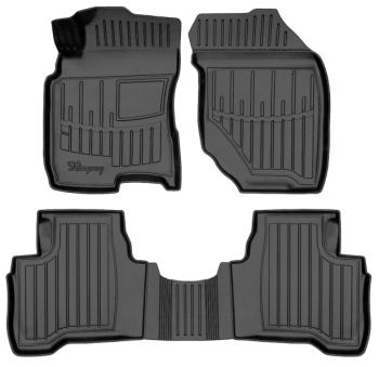 3D килимки для Nissan X-Trail (T30) (2001-2007)  з бортиками 30 мм (Stingray)