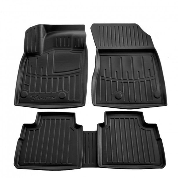 3D коврики Nissan X-Trail T33 2021-... с бортиками 30 мм Stingray