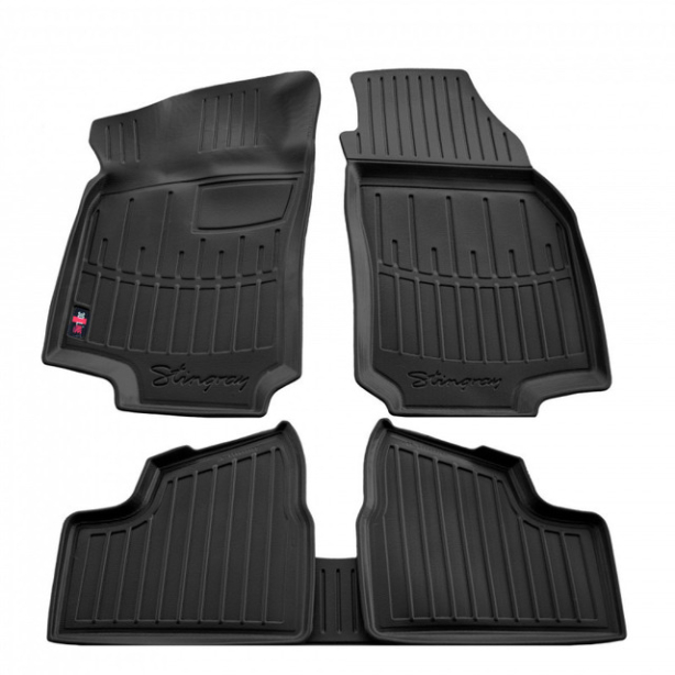 3D коврики Opel Astra G 1998-2004 с бортиками 30 мм Stingray