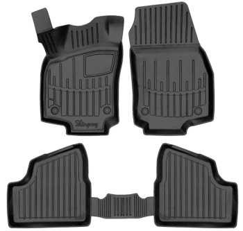 3D килимки для OPEL Astra H (hatchback/universal) (2004-2010)  з бортиками 30 мм (Stingray)