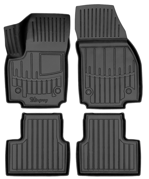 3D килимки для Opel Meriva B (2010-2017) з бортиками 30 мм (Stingray)