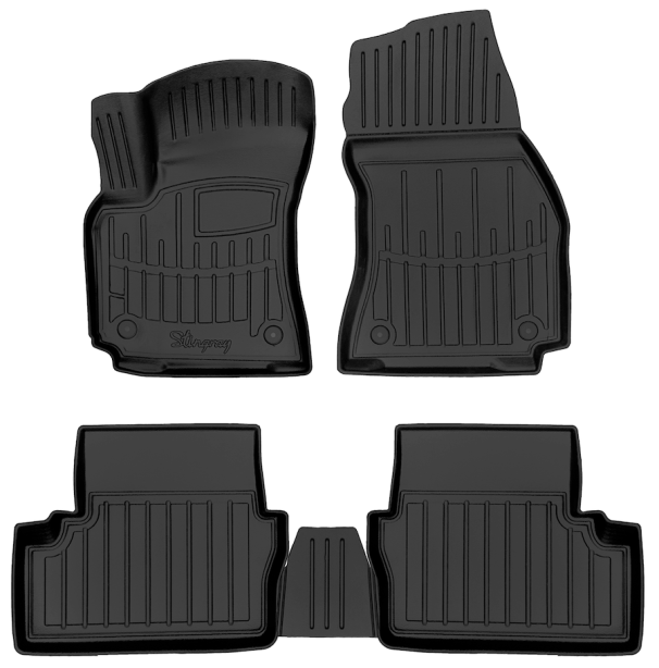 3D коврики Opel Zafira A 1999-2005 с бортиками 30 мм Stingray