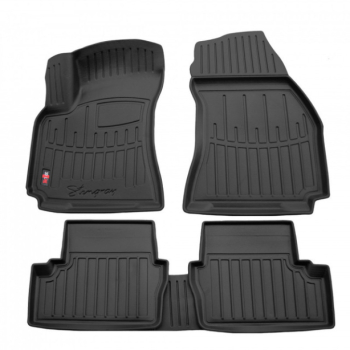 3D коврики Opel Zafira A 1999-2005 с бортиками 30 мм Stingray