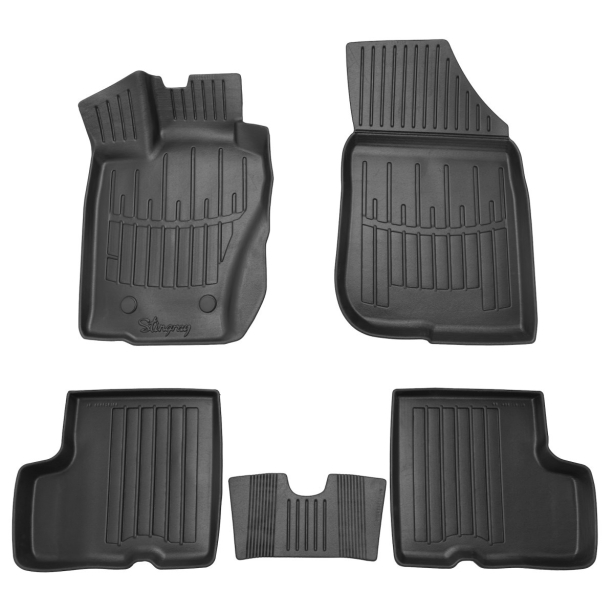 3D килимки Renault Duster (2010-2015) 4WD з бортиками 30 мм (Stingray)